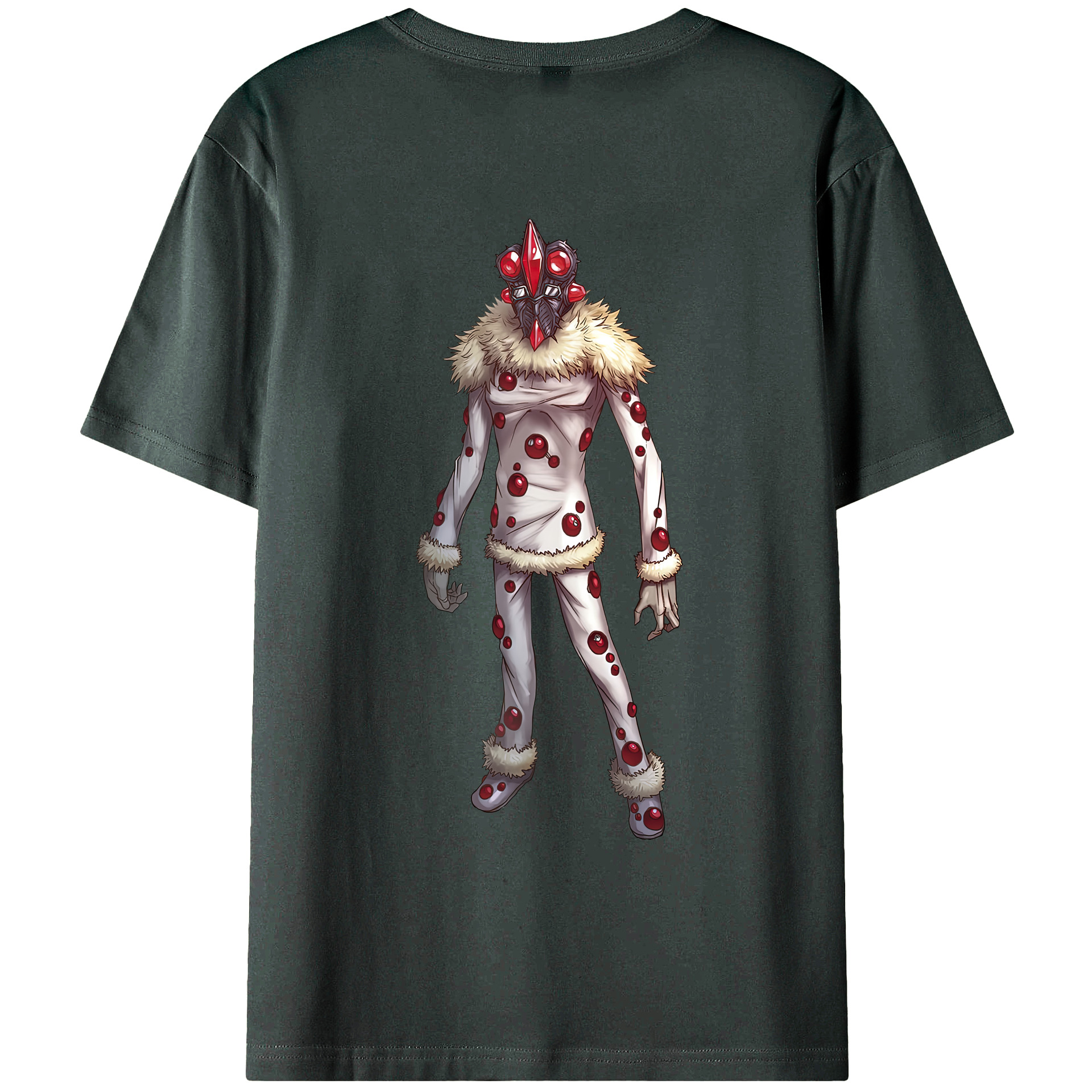 （画像用） ウルトラマン Ultraman 綿100％ メンズ半袖Tシャツ（バックプリント） 通気性